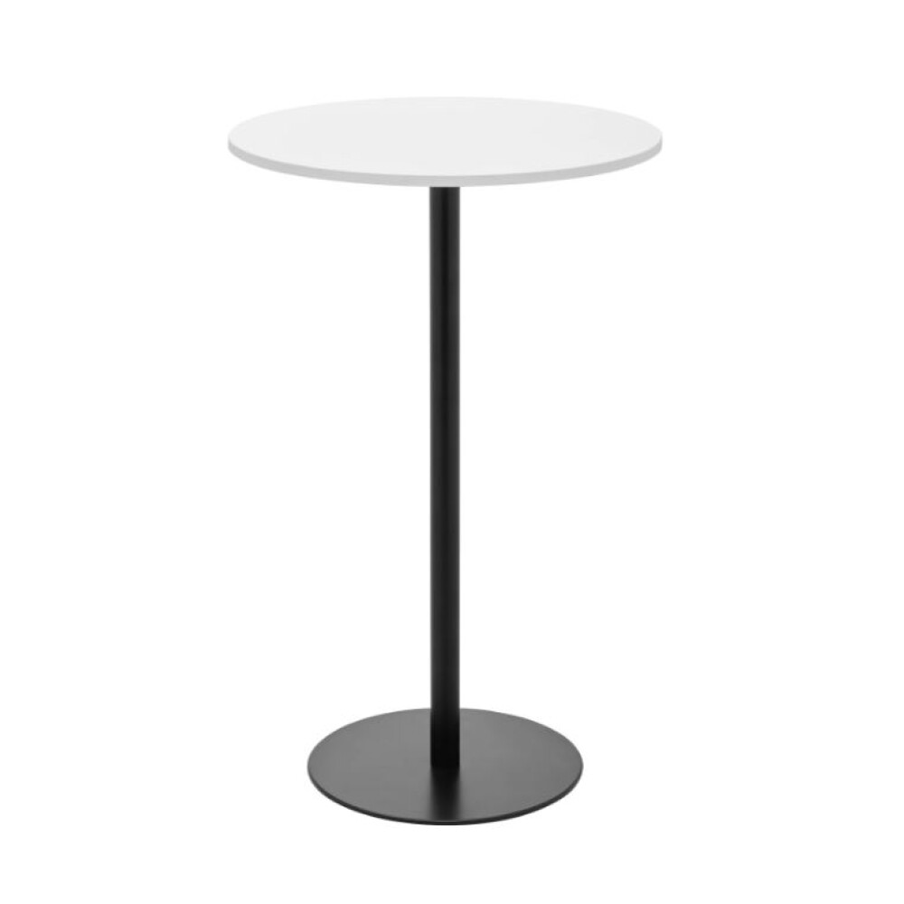 Stolek TABLE TA B - výška podnože 1100 mm, kulatá deska stolu