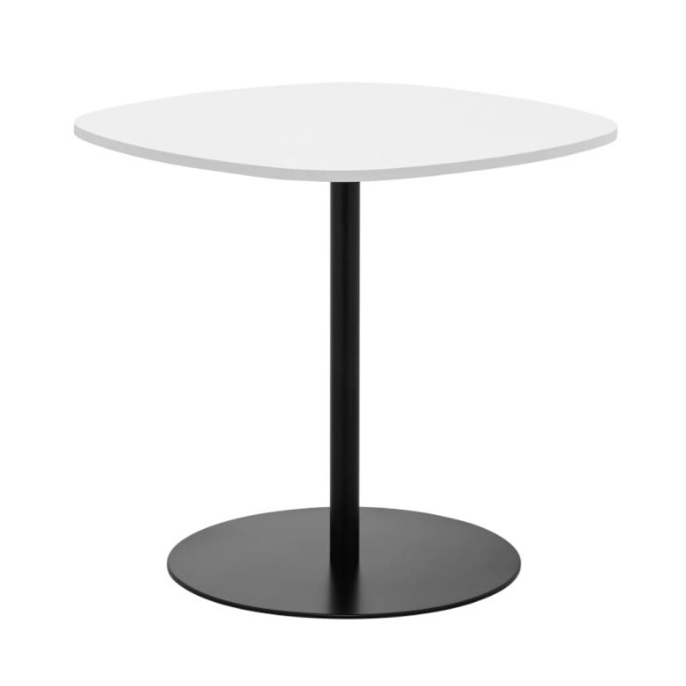 Stolek TABLE TA C - výška podnože 760 mm, zaoblená deska stolu