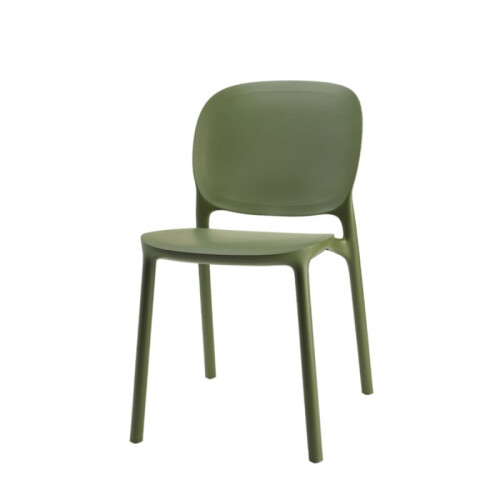 plastová židle HUG olive green
