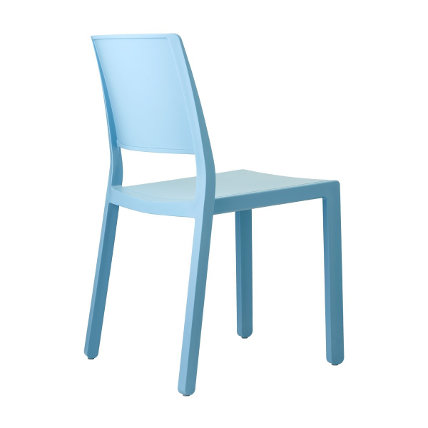 plastová židle KATE - světle modrá