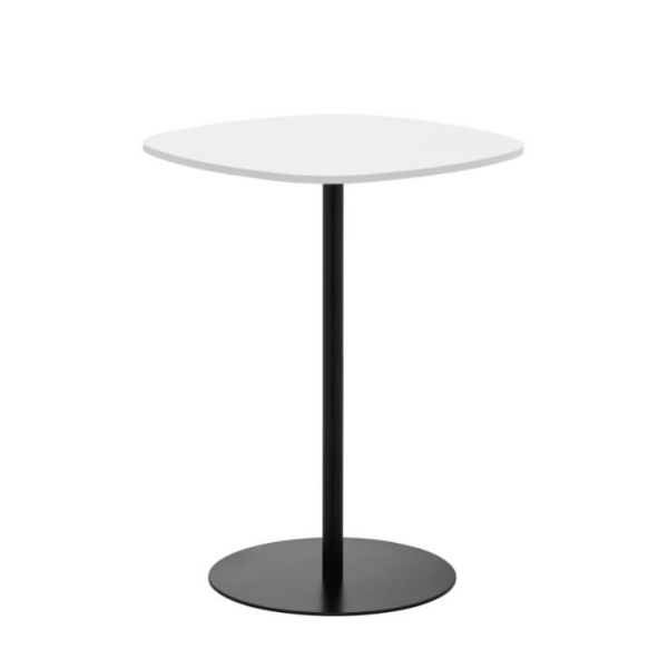 Stolek TABLE TA C - výška podnože 1100 mm, zaoblená deska stolu